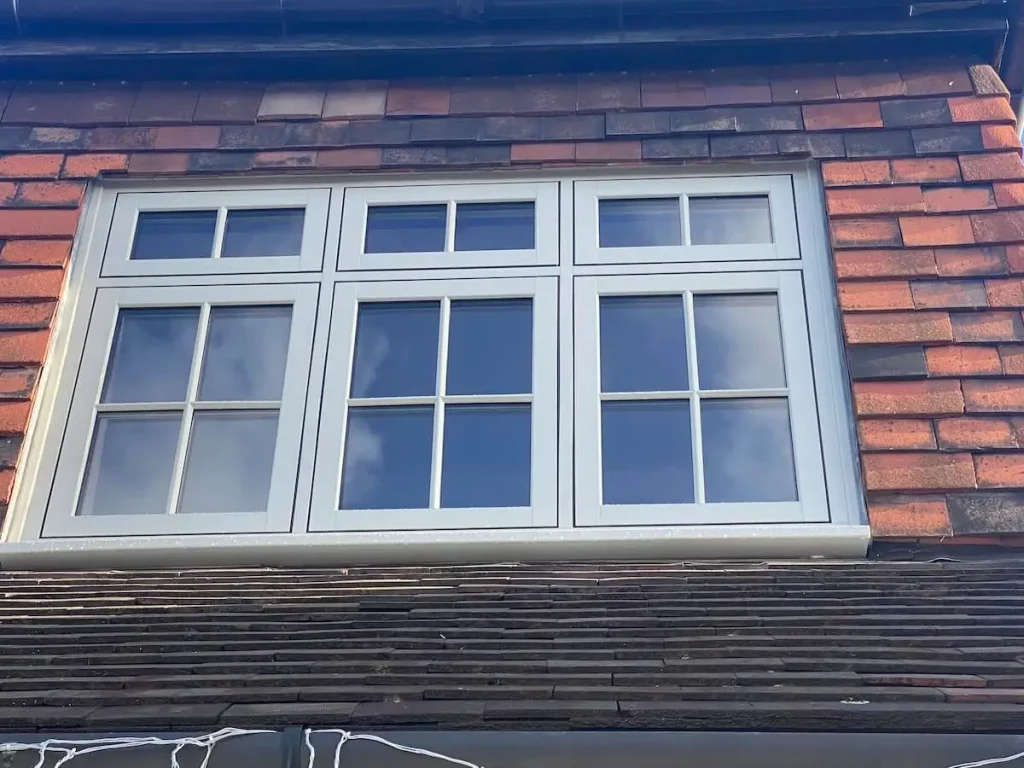 agate grey flush sash windows