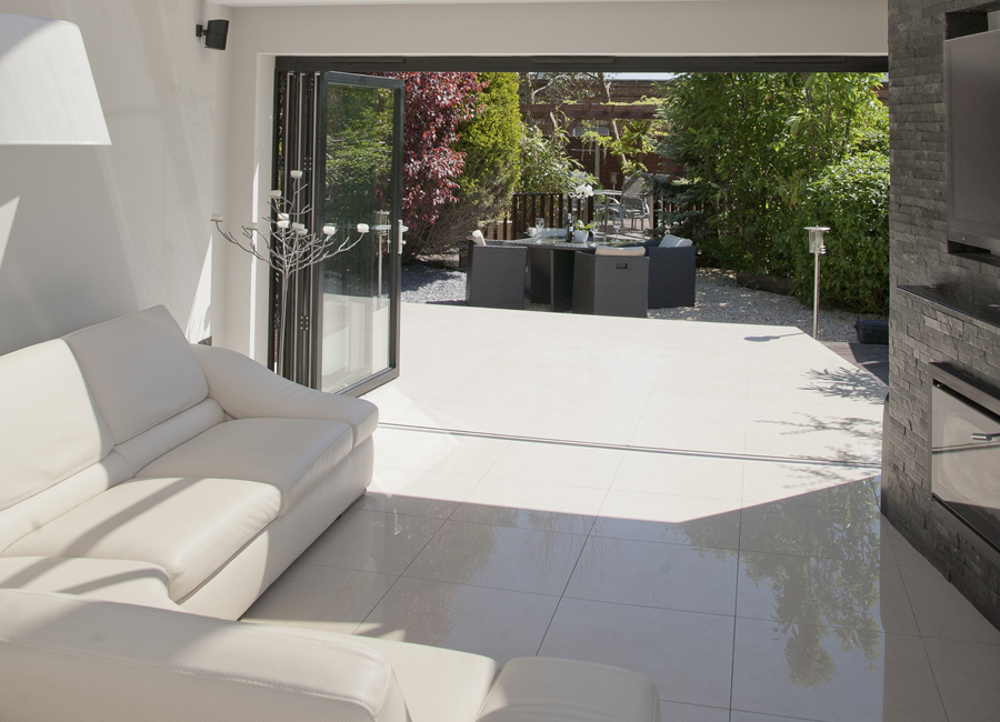 Black Aluminium Bifold Doors